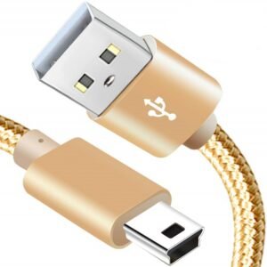 USB A to Mini B Data Cable