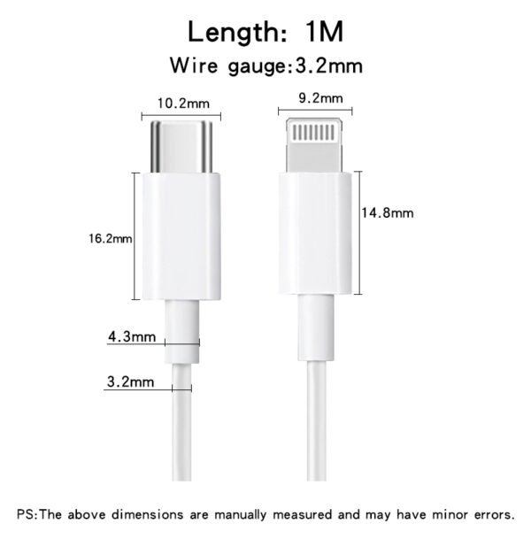 MFI PD Fast Charge Cable