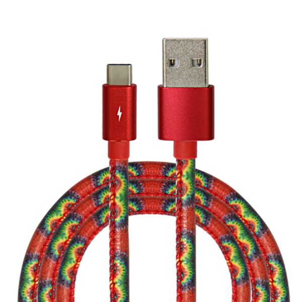 PU Leather Type C cable