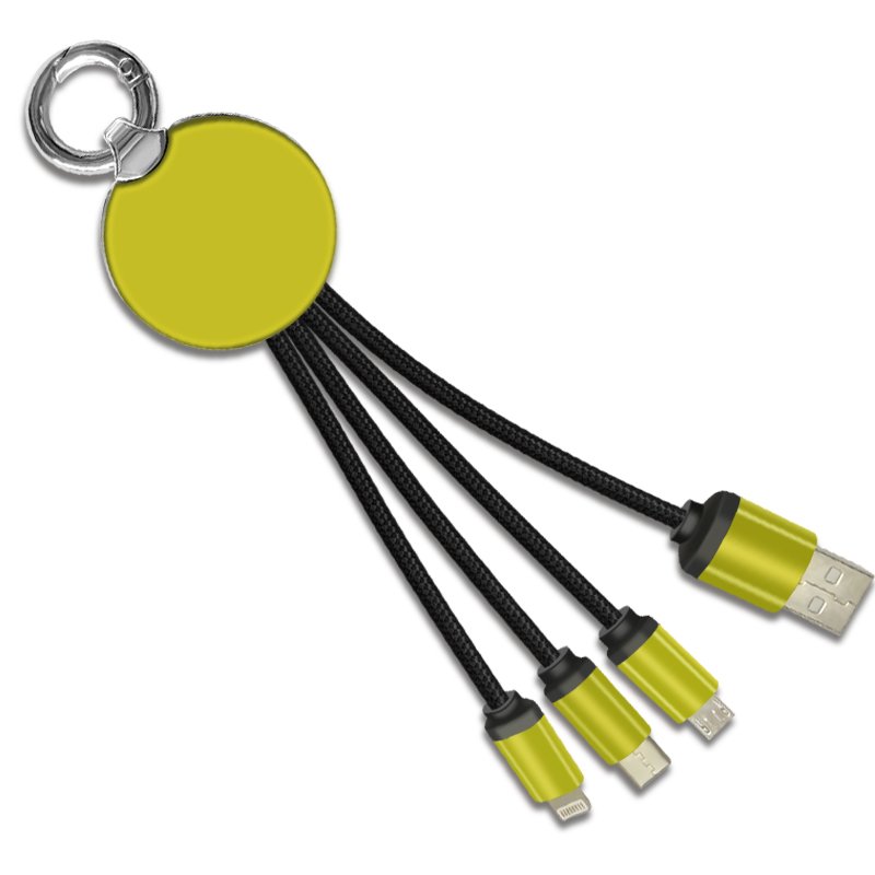Keychain USB Charge Cable
